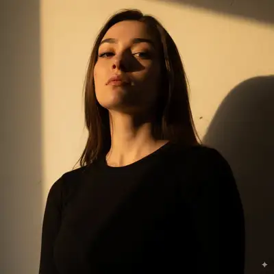 Moody Mysterious Portrait from Selfie