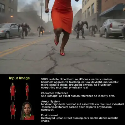 Seedance 2.0: Modular Combat Suit Assembly Action Scene