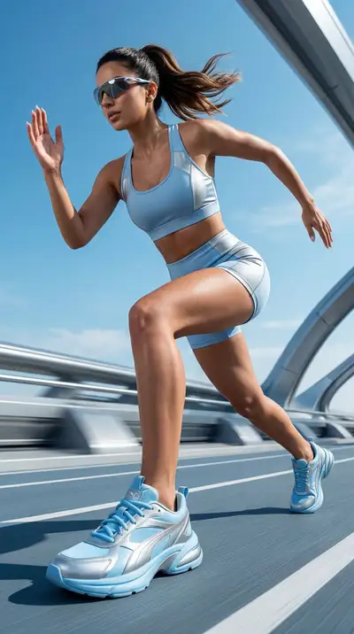 Photorealistic Sports Campaign with Identity Lock