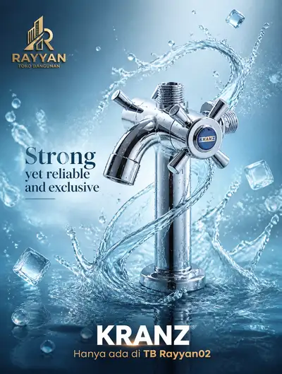 Luxury Faucet Product Photography with Water Splash