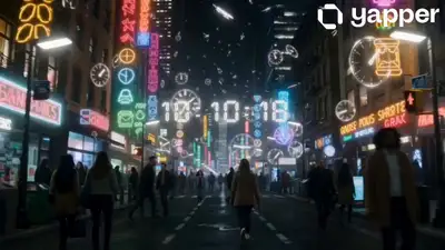 Time Thief: Neon City Survival Story