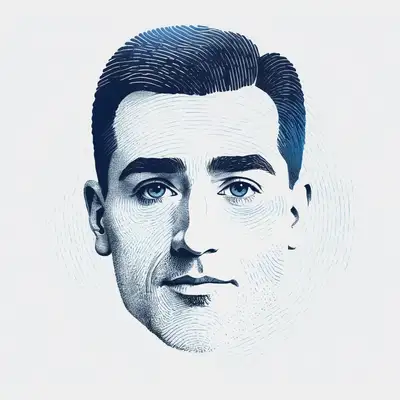 Fingerprint Art Portrait Prompt