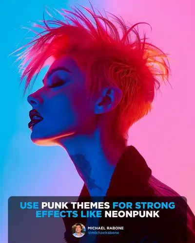 Punk Theme Variations for Midjourney Prompts