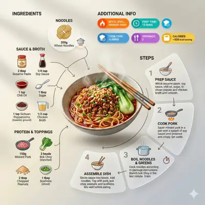 Générateur d'Infographies de Recettes Modernes pour Contenu Culinaire