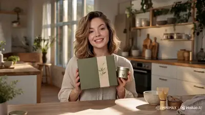 Ultra-realistische UGC Matcha Starter Kit Anzeige