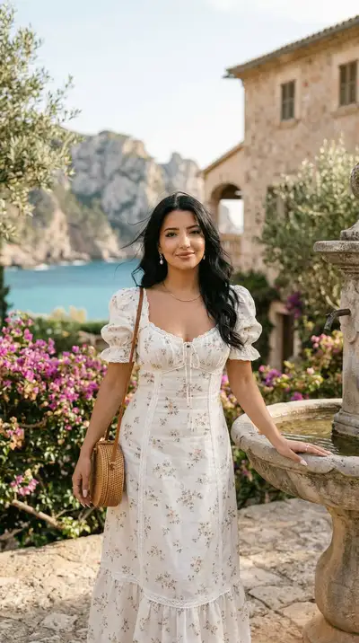 Mallorca Romantic Coastal Editorial Prompt