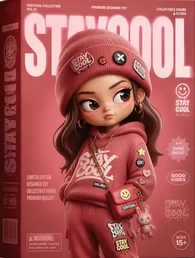 Turn a photo into a premium designer vinyl collectible figure