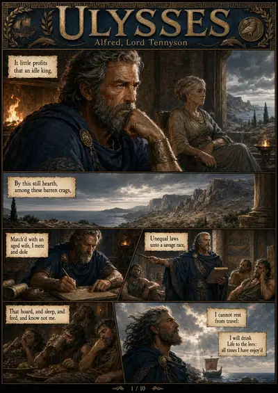 Turn a Classic Poem into a Full Comic Book