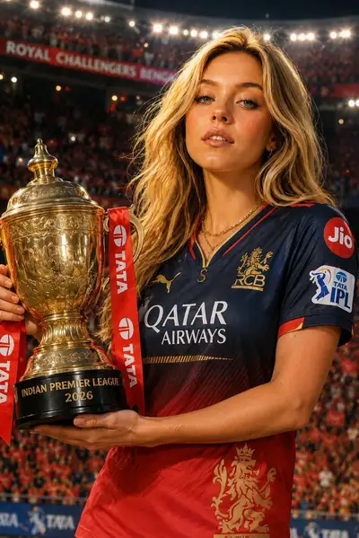 Photorealistic Cricket Championship Celebration Portrait
