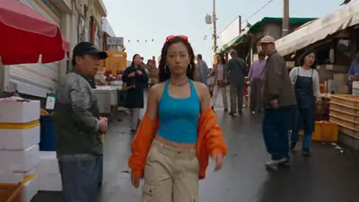 Steadicam Market Street Walk with Physics-Defying Bus Scene