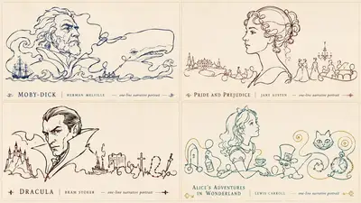 Continuous Line Portrait Timeline Prompt