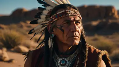 Cinematic Warrior Close-Up Prompt