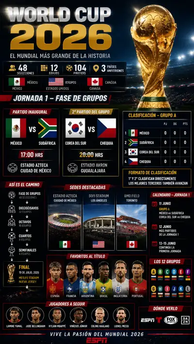 FIFA World Cup 2026 Broadcast Infographic Prompt