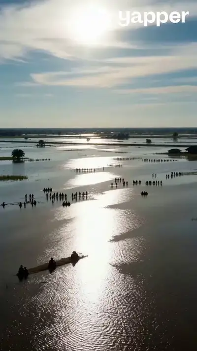 Cinematic Flood Relief Video Prompt