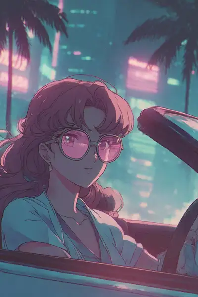 80s Retro Anime Style Prompt