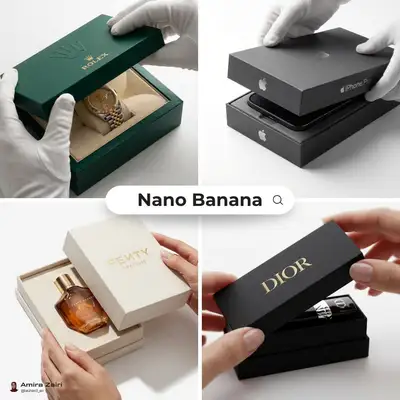 Luxury product unboxing reveal photo