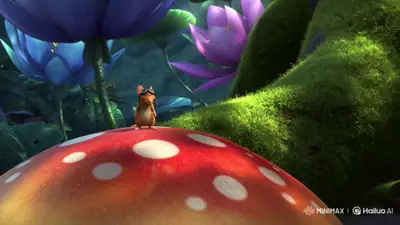 Animação 3D estilo Pixar: Aventura de um rato