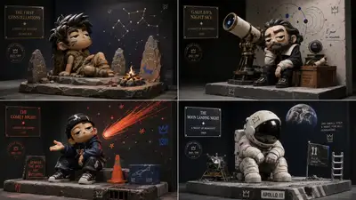 Urban Vinyl Art-Toy Diorama Generator