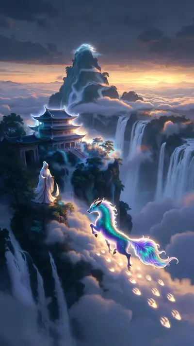 Celestial Guardian of the Cloud Peaks