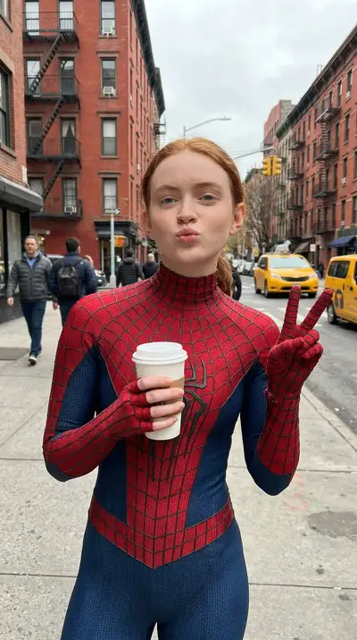 Ultra Photorealistic Candid Superhero Portrait