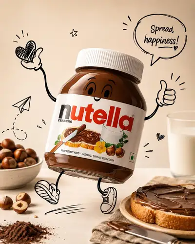 Prompt plantilla de póster publicitario premium para productos