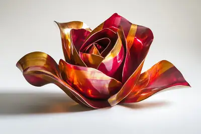 Chromatic Kinetic Sculpture Prompt