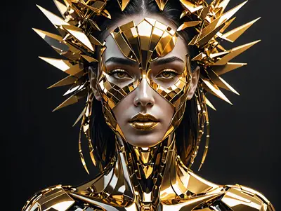 Futuristic Facets Remix Prompt