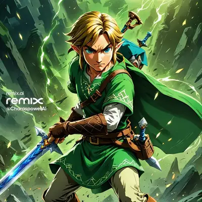 Anime Epic Battle Character Design Prompt