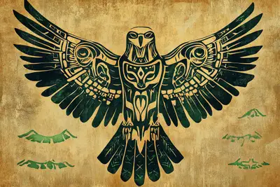 Tribal Earth Resonance Art Prompt