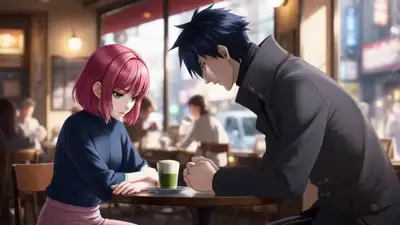 Veo 3 Anime: Mages in Tokyo Cafe