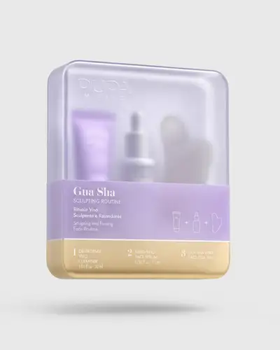 Frosted glass 3D product packaging render