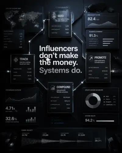 Tech-noir evidence board infographic for affiliate marketing