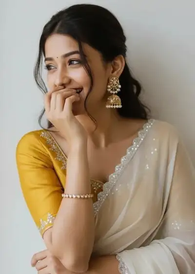 Indian Woman Studio Portrait Prompt