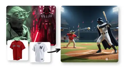 Star Wars Baseball Showdown: Vader vs Yoda