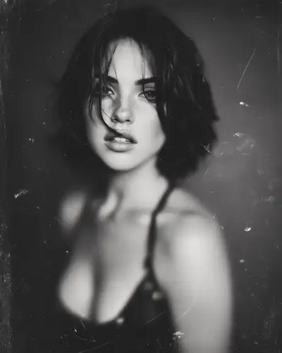 Ana de Armas en Bond Girl Style Photographie Vintage