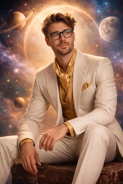 Cosmic Gentleman Portrait