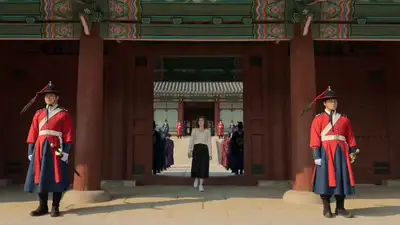 朝鲜王朝宫殿纪录片风格视频提示词