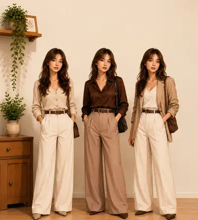 Fashion Lookbook: Three Outfits for Young Asian Woman