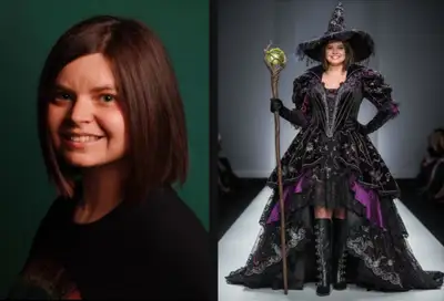 Halloween Witch Costume Design