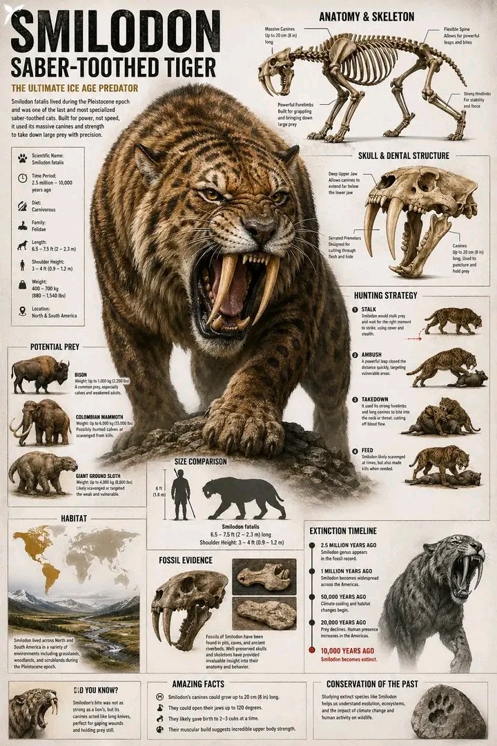 Scientific educational infographic about any creature