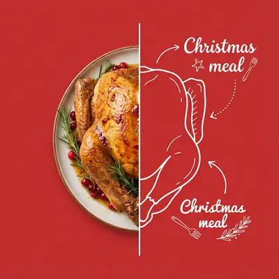 Nano Banana Pro Christmas Food Poster Prompt