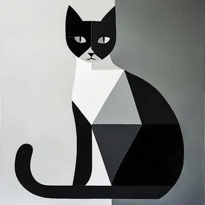 Minimalist Geometric Harmony Prompt