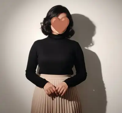 Elegant Turtleneck Portrait Transform