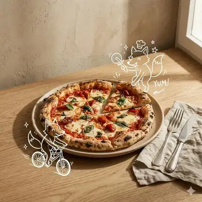 Product Photo With Hand-Drawn Doodle Overlay