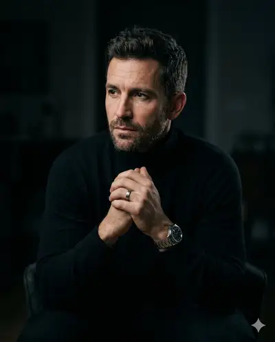 Cinematic Editorial Portrait of a Man