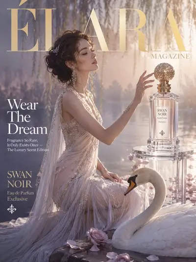 Elara 杂志奢华香水封面大片