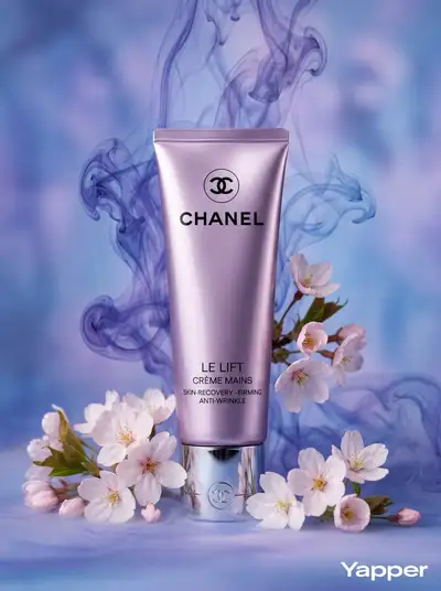 Locked-Camera Blue Swirling Clouds Product Scene
