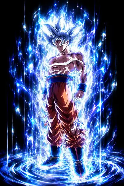 Battle-Ready Goku Ultra Instinct Prompt