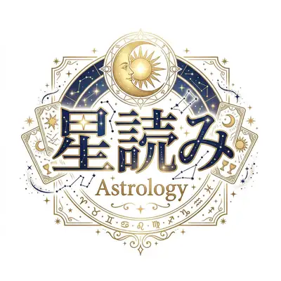 Celestial zodiac astrology VTuber logo design template