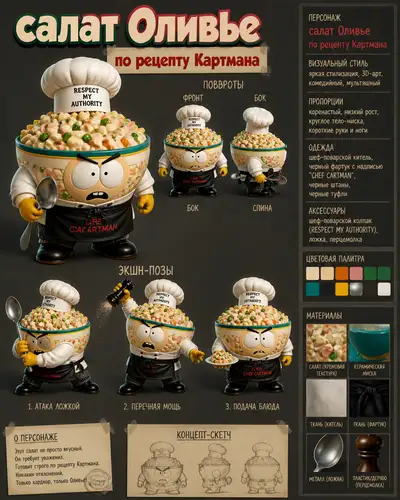 Character Sheet Image Generation Template